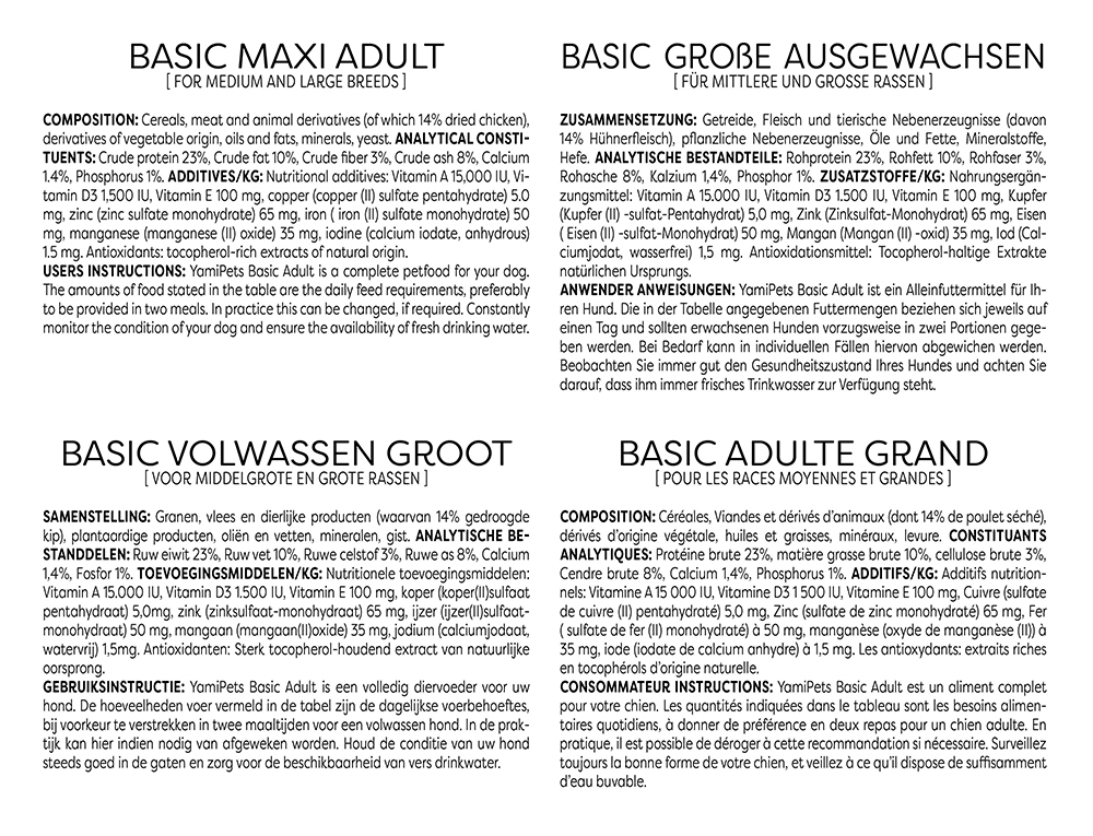 Basic Adult Maxi